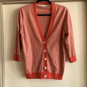 Boden striped cardigan